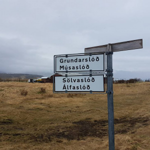 Islande 2018 - Panneaux routiers - Snaefelsnes