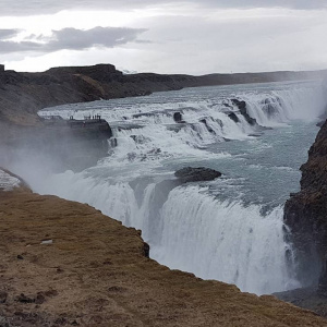 Islande 2018 - Majestueuse cascade de Gulfoss