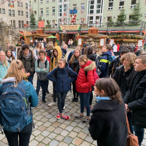 Annaberg-Bucholz 2019 - Les élèves guides allemandes